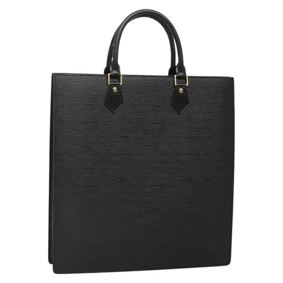 LOUIS VUITTON Epi Sac Plat Hand Bag Black M59082 - Picture 1 of 16